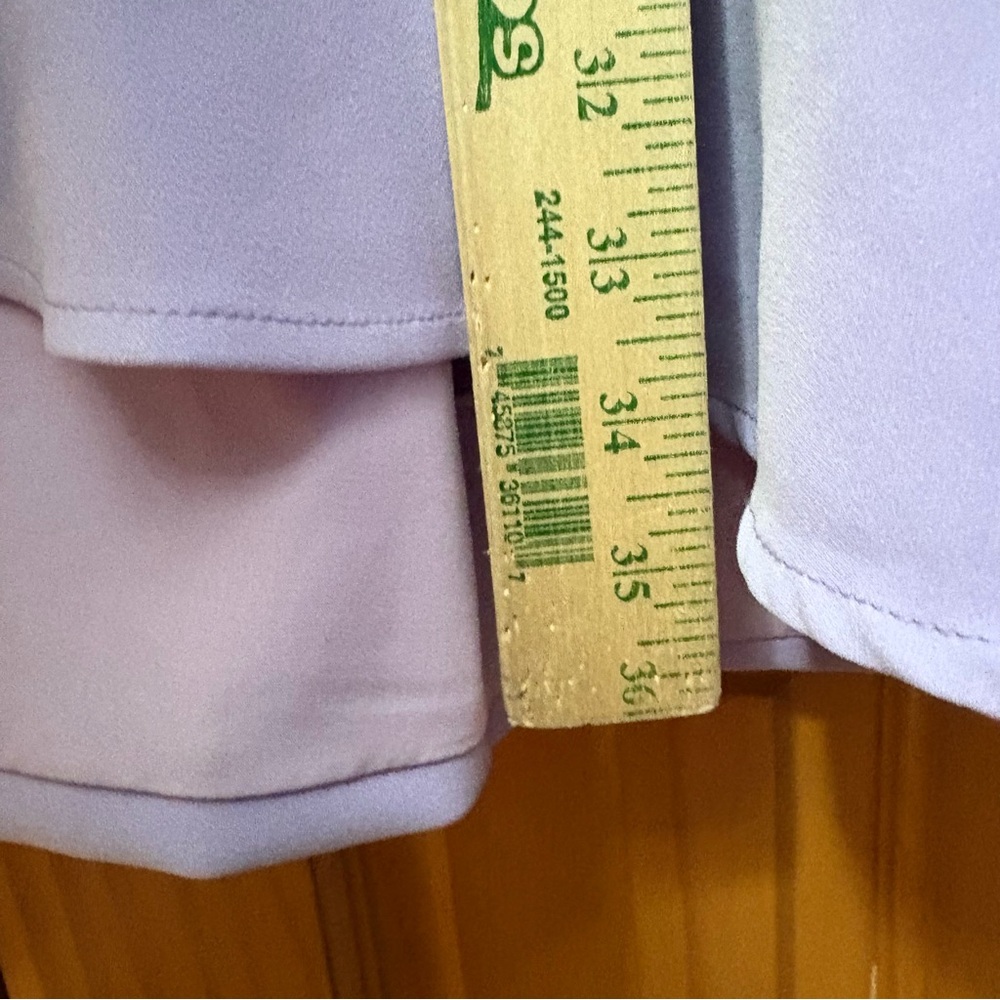 Fehaute Chic Asymmetrical Lavender Dress NWT - Picture 9 of 9